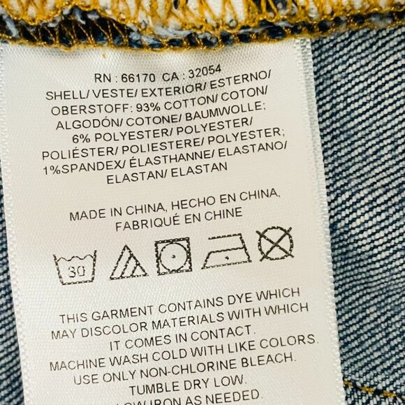 Anthropologie Pilcro Mid-Rise Slim Boyfriend Floral Embroidered Jeans Size 29 - Picture 13 of 13